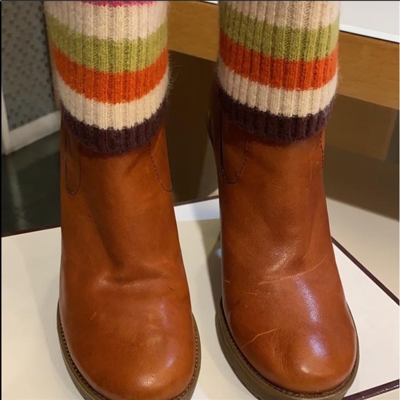 Coach leather booties - used - Picture 6 of 16